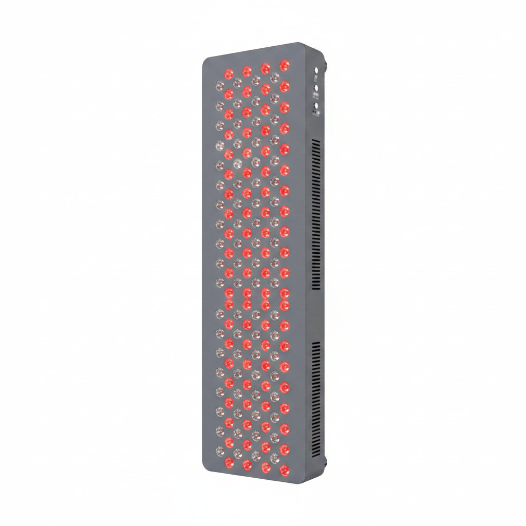 HG1000 Full Body Red Light Therapy Panel, 200 Leds, 660Nm Red & 850Nm Near-Infrared Light, Built-In Timer, Door Hanging Kit