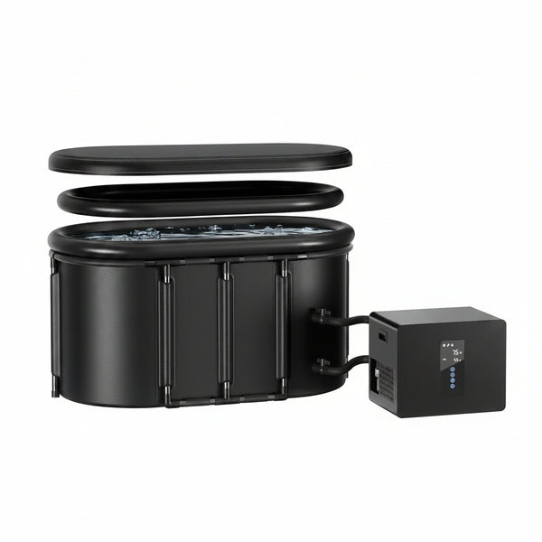 1/3HP Ice Bath Chiller & 148Gal Cold Plunge Tub Bundle