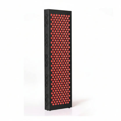Red Light Therapy Box, 5In1 LED with 630-660-810-830-850, Metal Case, 3 Modes Red Light Panel with Soft Belt, 6 Timing Set - 9 Pulse Modes - 4-Level - Red Light Therapy Panel for Body