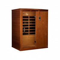 Madrid Elite 3 Person Low EMF Infrared Lighting Home Sauna